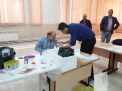 گزارش تصویری آزمایش خون در دانشگاه 